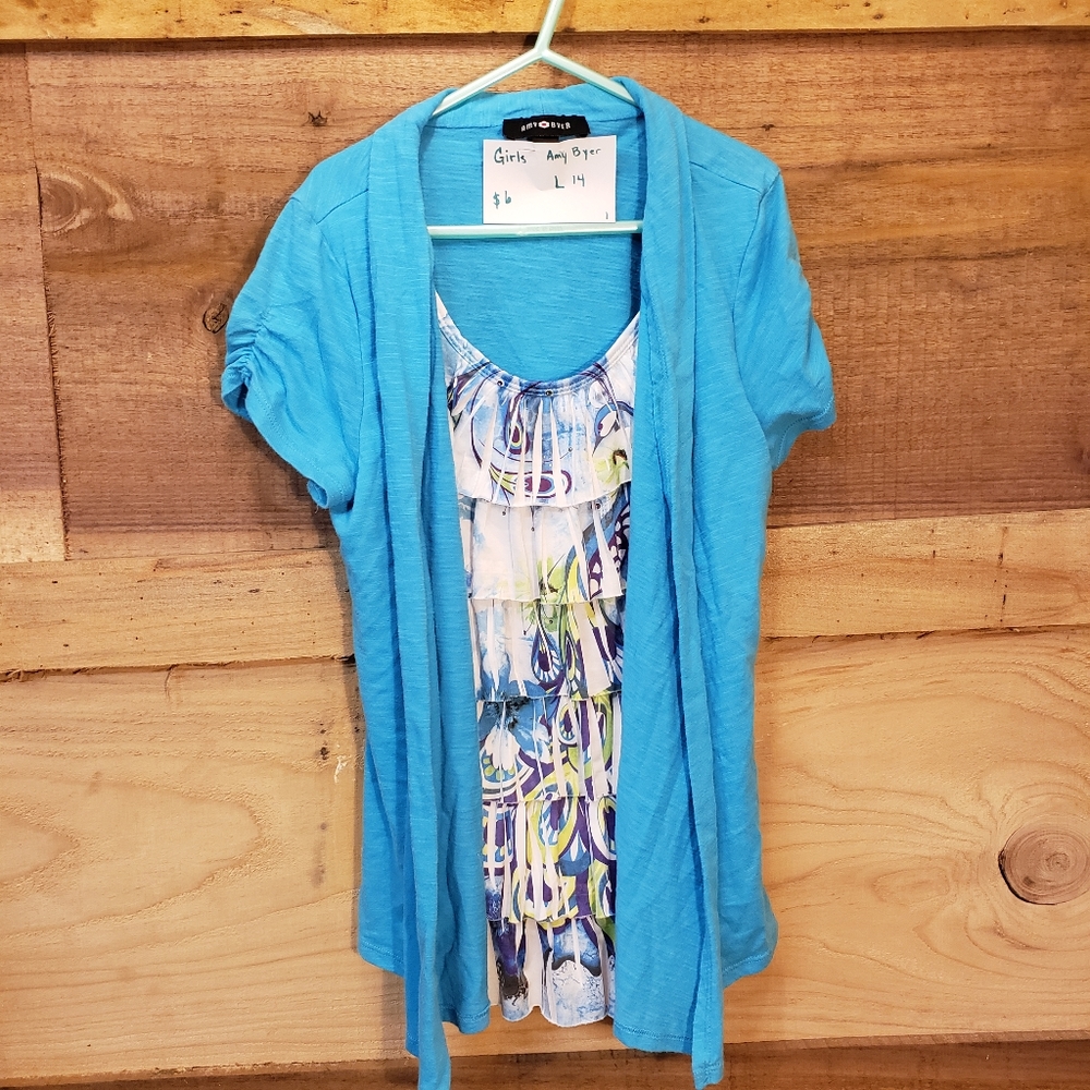 Girls, Amy Byer top, L